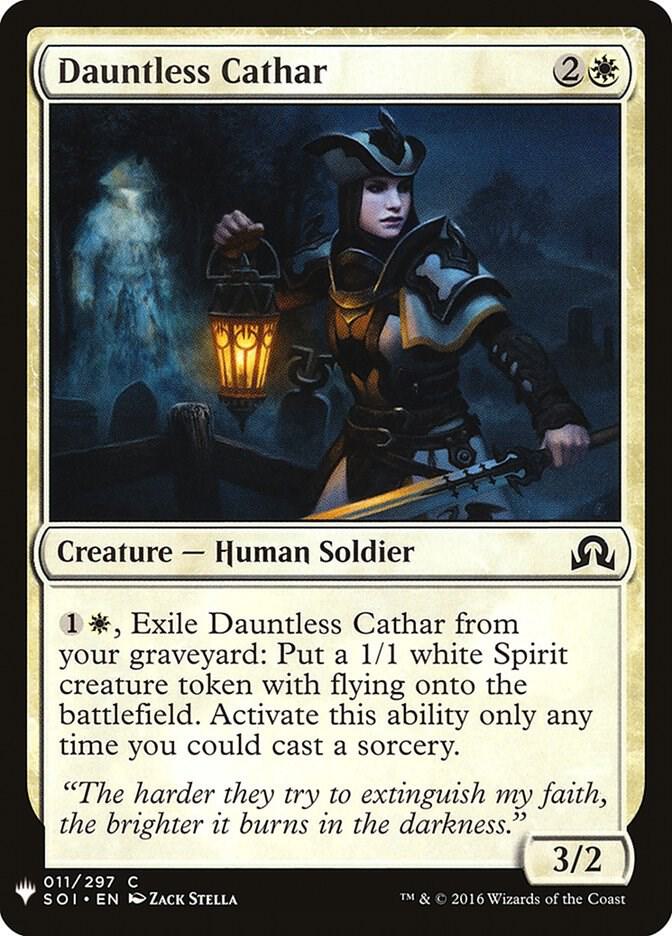 Dauntless Cathar [The List Reprints] 11