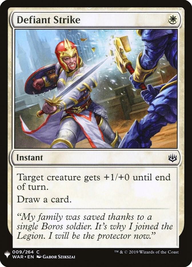 Defiant Strike [The List Reprints] 9