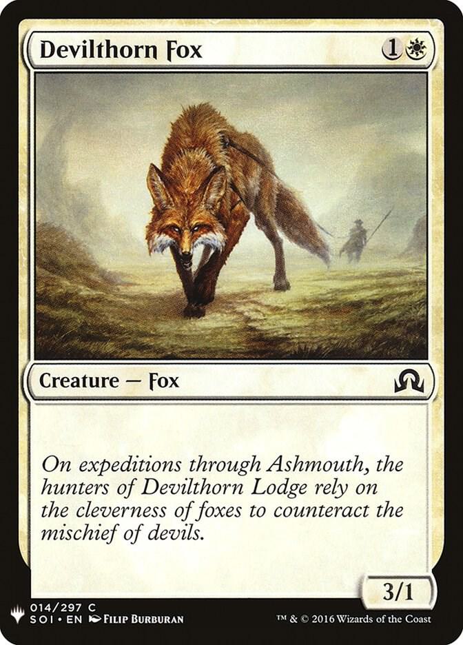 Devilthorn Fox [The List Reprints] 14
