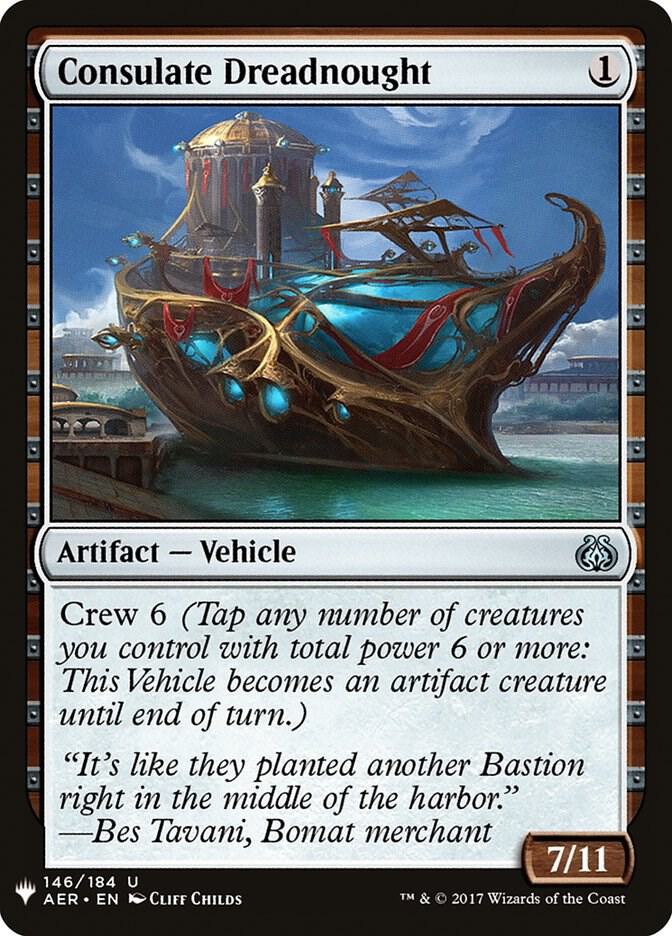 Consulate Dreadnought [The List Reprints] 146