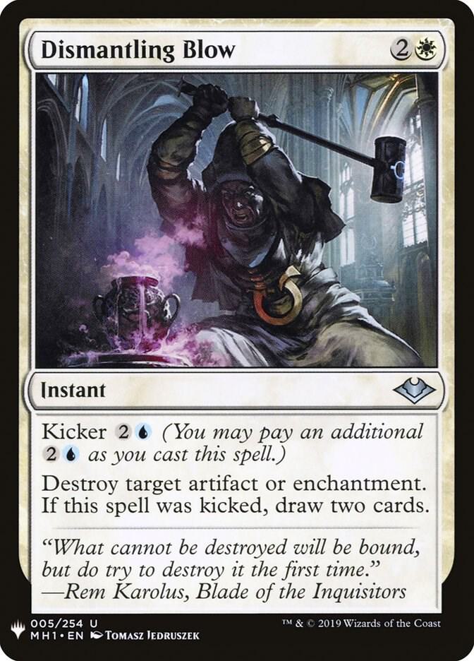 Dismantling Blow [The List Reprints] 5