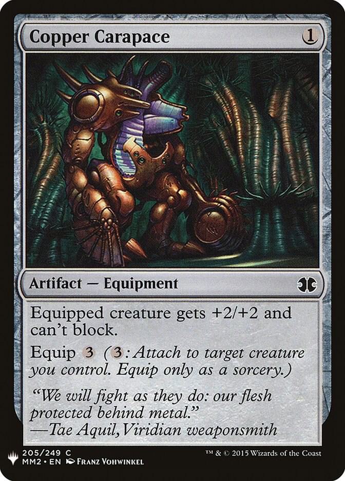Copper Carapace [The List Reprints] 205