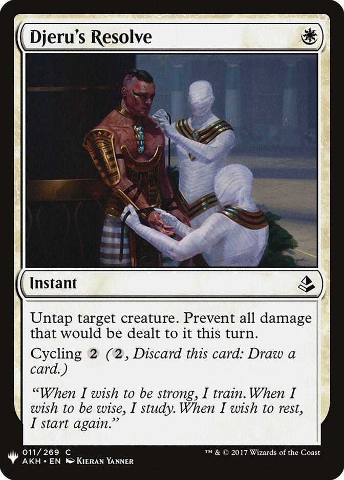 Djeru's Resolve [The List Reprints] 11