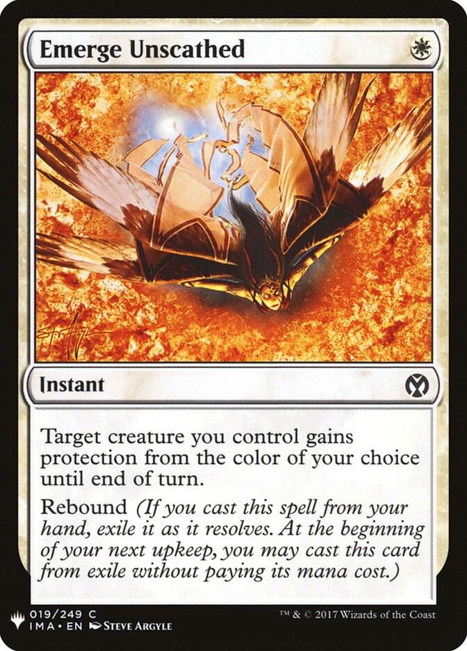 Emerge Unscathed [The List Reprints] 19