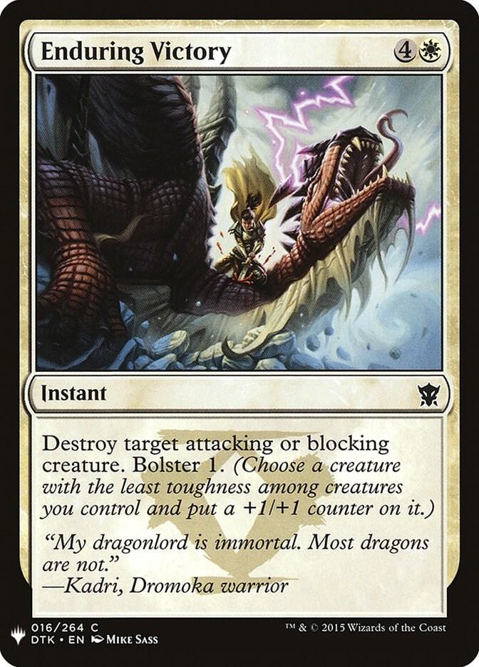 Enduring Victory [The List Reprints] 16