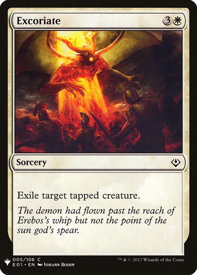 Excoriate [The List Reprints] 5