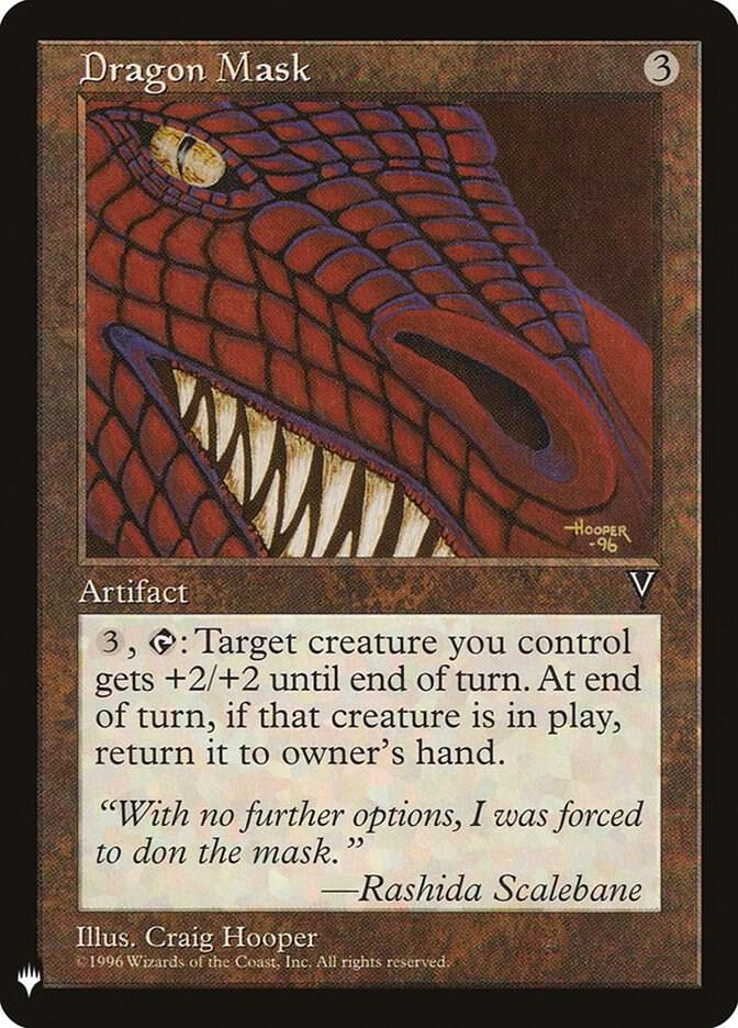 Dragon Mask [The List Reprints] 144