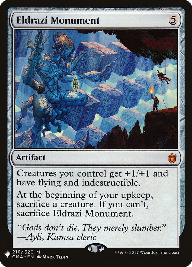 Eldrazi Monument [The List Reprints] 216