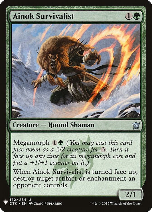 Ainok Survivalist [The List Reprints] 172