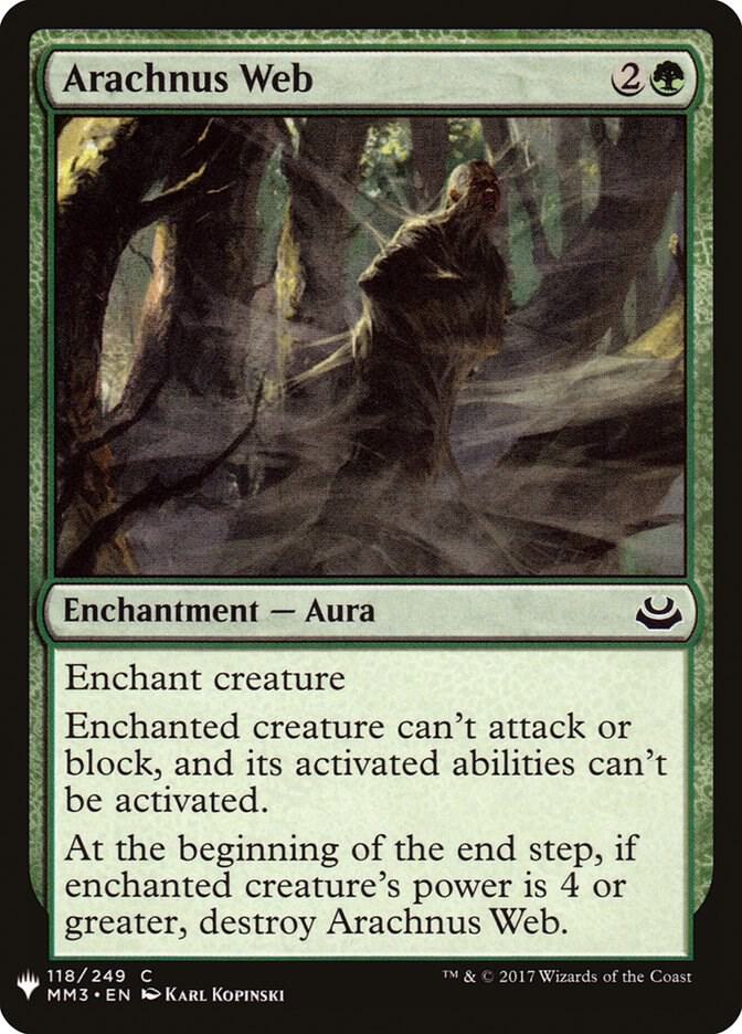 Arachnus Web [The List Reprints] 118