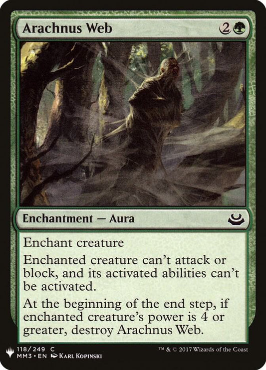 Arachnus Web [The List Reprints] 118