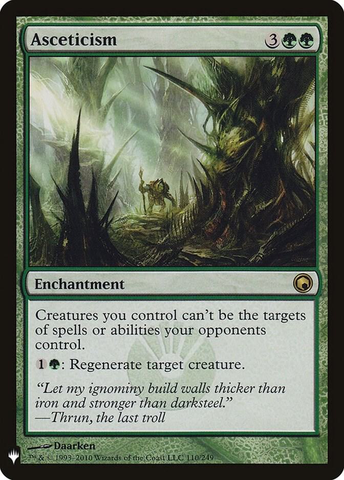 Asceticism [The List Reprints] 110