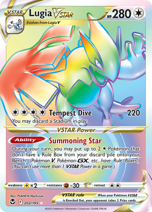 Lugia VSTAR - 202/195 Silver Tempest