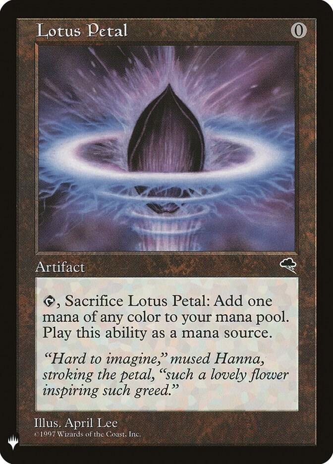 Lotus Petal [The List Reprints] 284