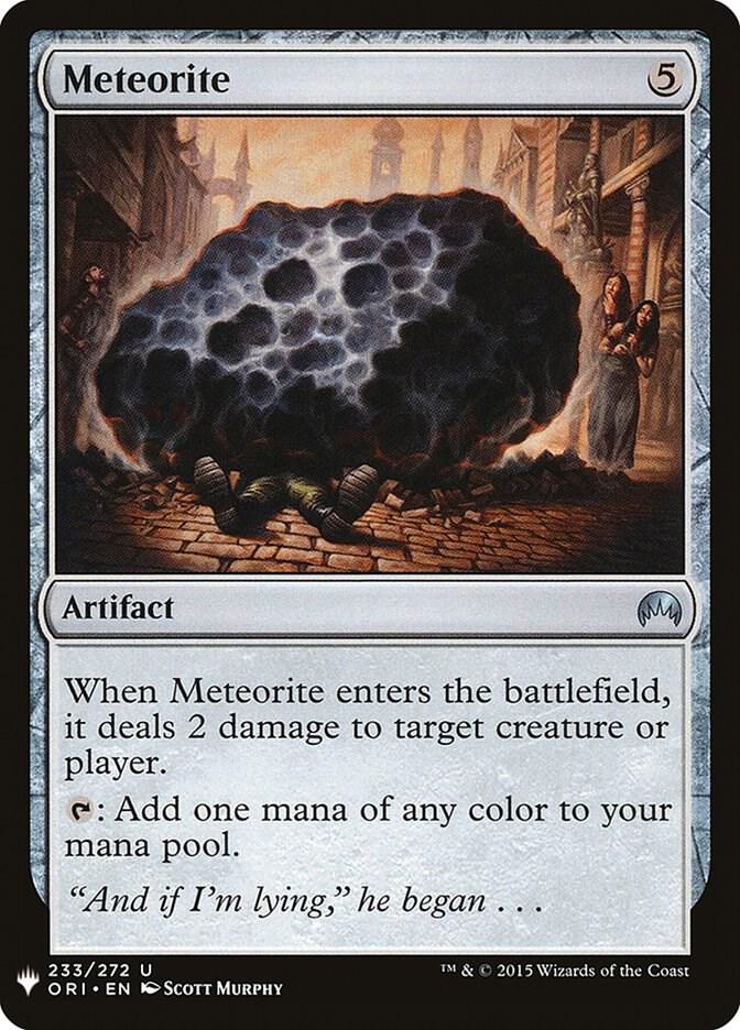 Meteorite [The List Reprints] 233