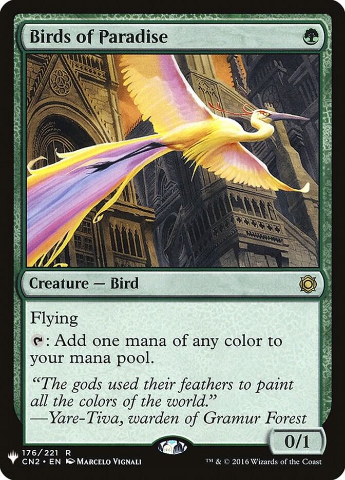 Birds of Paradise [The List Reprints] 176