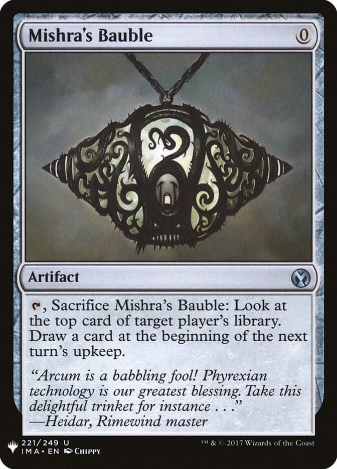 Mishra's Bauble [The List Reprints] 221