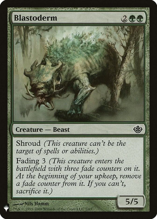 Blastoderm [The List Reprints] 7
