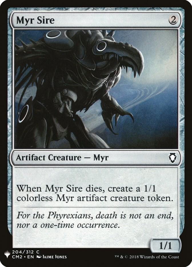 Myr Sire [The List Reprints] 204