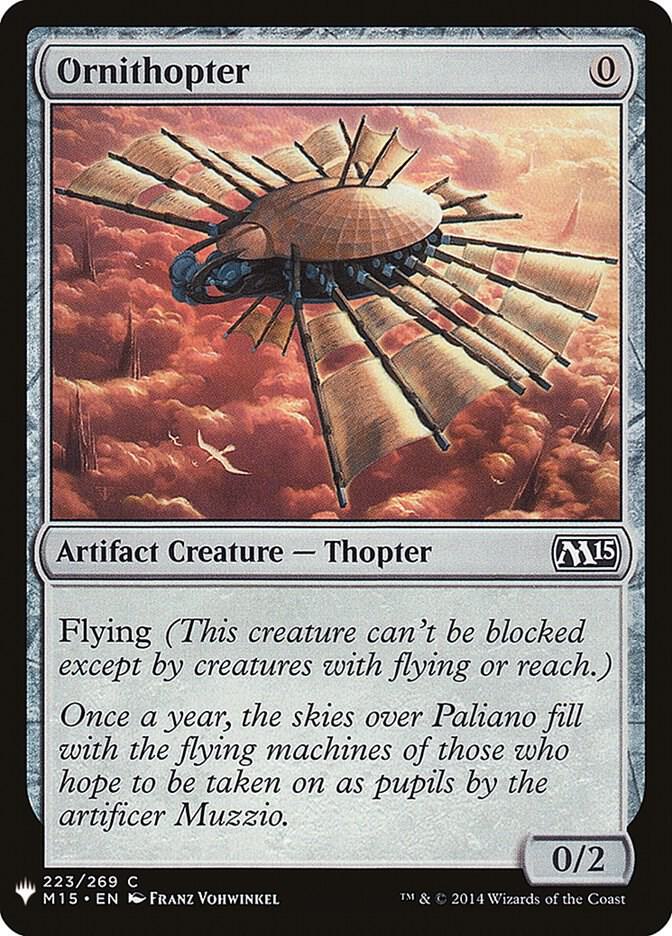 Ornithopter [The List Reprints] 223