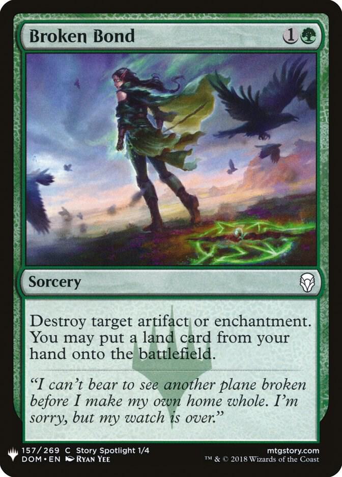 Broken Bond [The List Reprints] 157