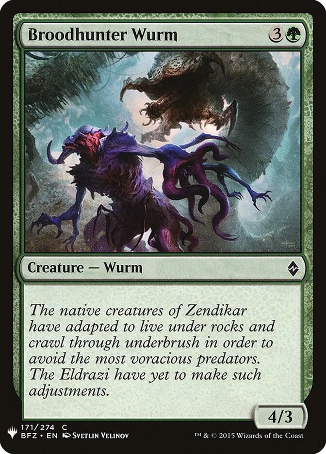 Broodhunter Wurm [The List Reprints] 171