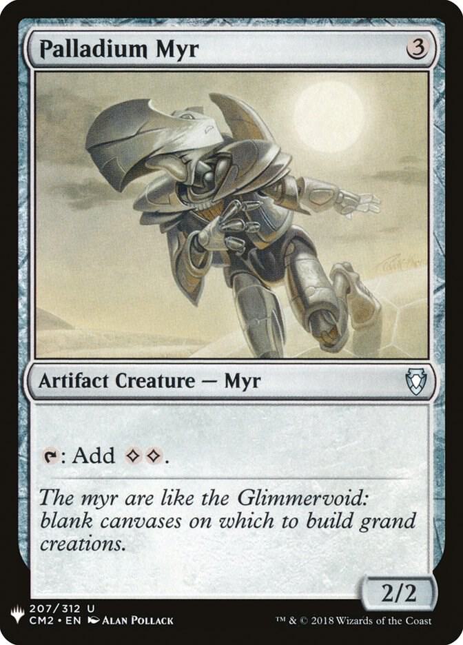 Palladium Myr [The List Reprints] 207