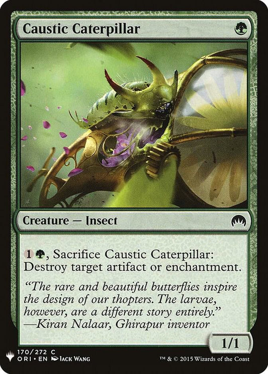 Caustic Caterpillar [The List Reprints] 170