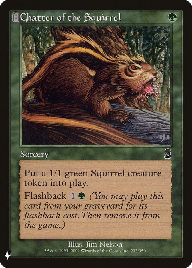 Chatter of the Squirrel [The List Reprints] 233