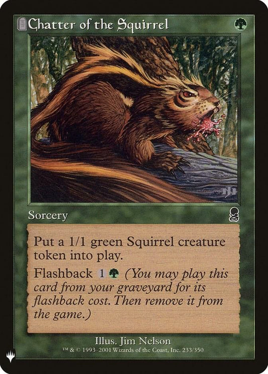 Chatter of the Squirrel [The List Reprints] 233