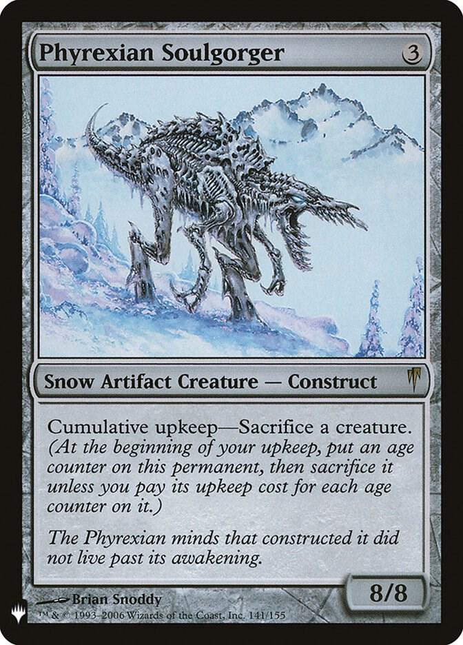 Phyrexian Soulgorger [The List Reprints] 141/155