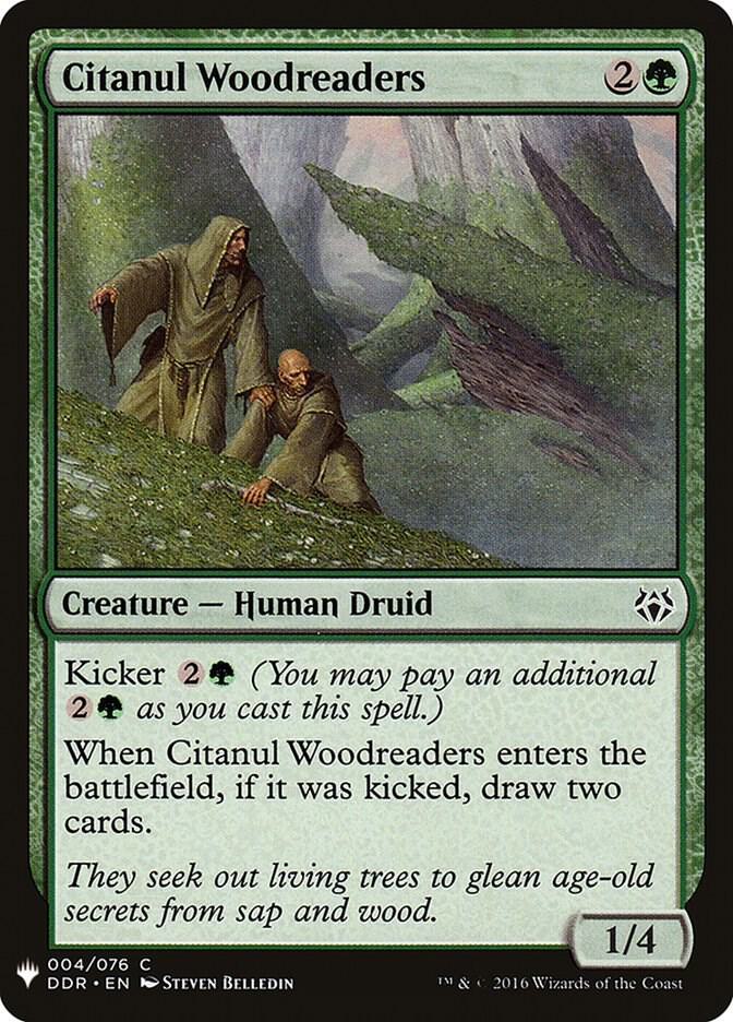 Citanul Woodreaders [The List Reprints] 4