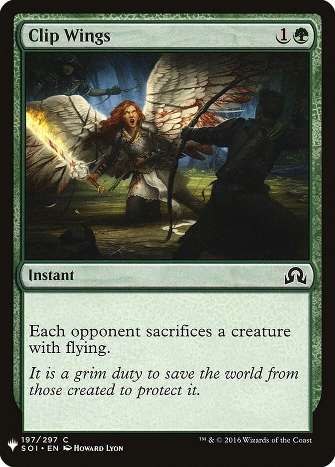 Clip Wings [The List Reprints] 197