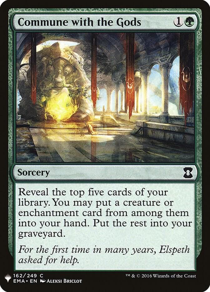 Commune with the Gods [The List Reprints] 162