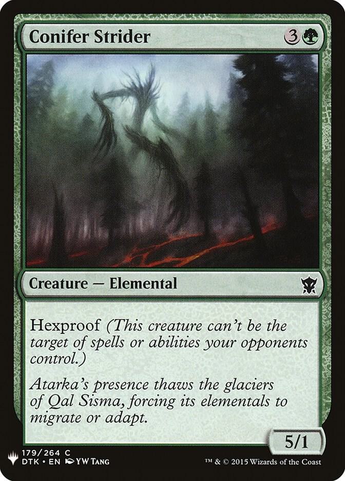 Conifer Strider [The List Reprints] 179