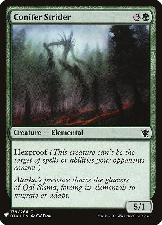 Conifer Strider [The List Reprints] 179