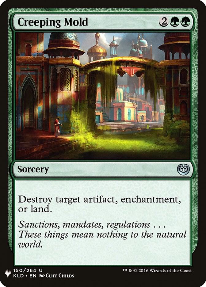 Creeping Mold [The List Reprints] 150