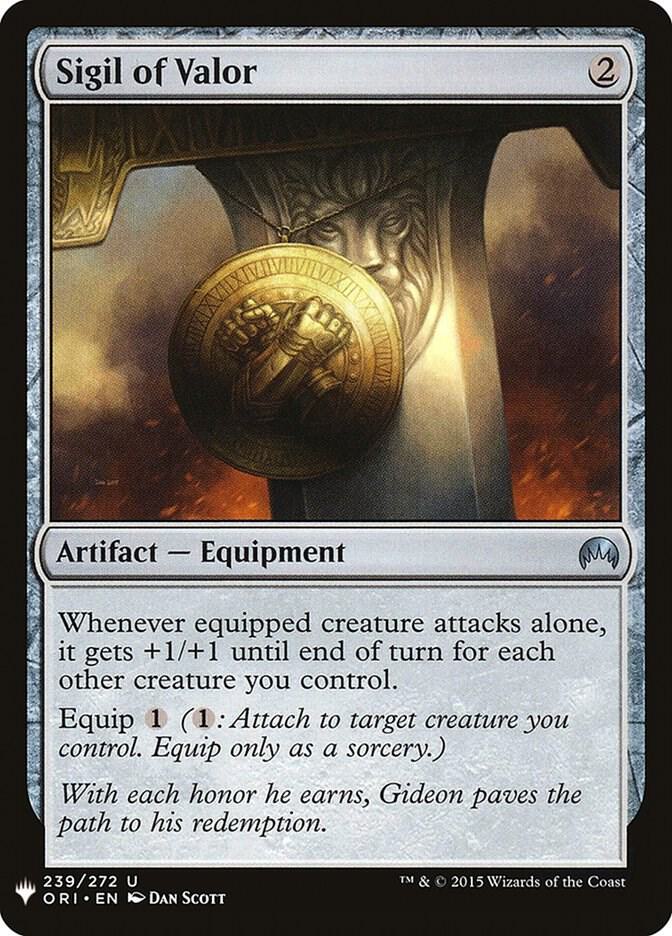 Sigil of Valor [The List Reprints] 239