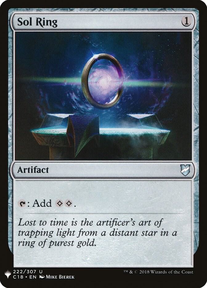 Sol Ring (C18) [The List Reprints] 222/307