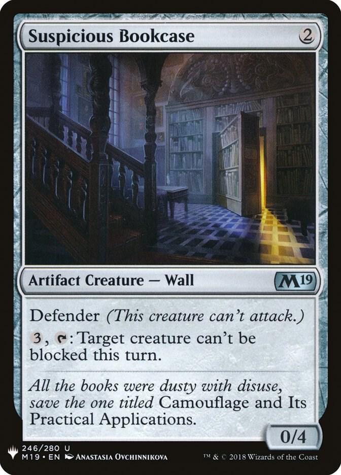 Suspicious Bookcase [The List Reprints] 246