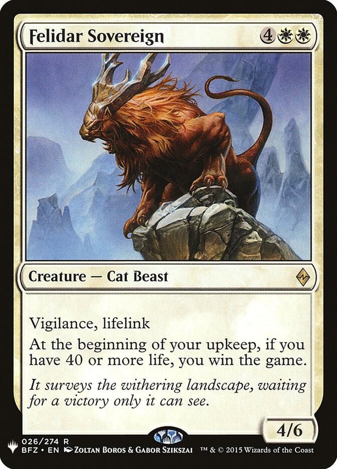 Felidar Sovereign [The List Reprints] 26