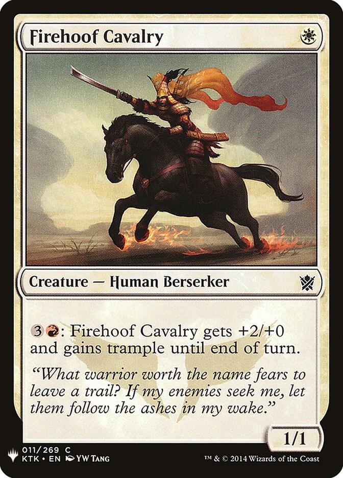 Firehoof Cavalry [The List Reprints] 11