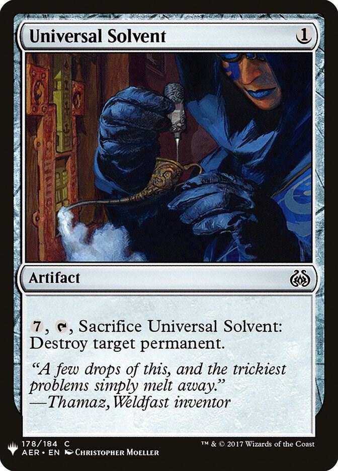 Universal Solvent [The List Reprints] 178