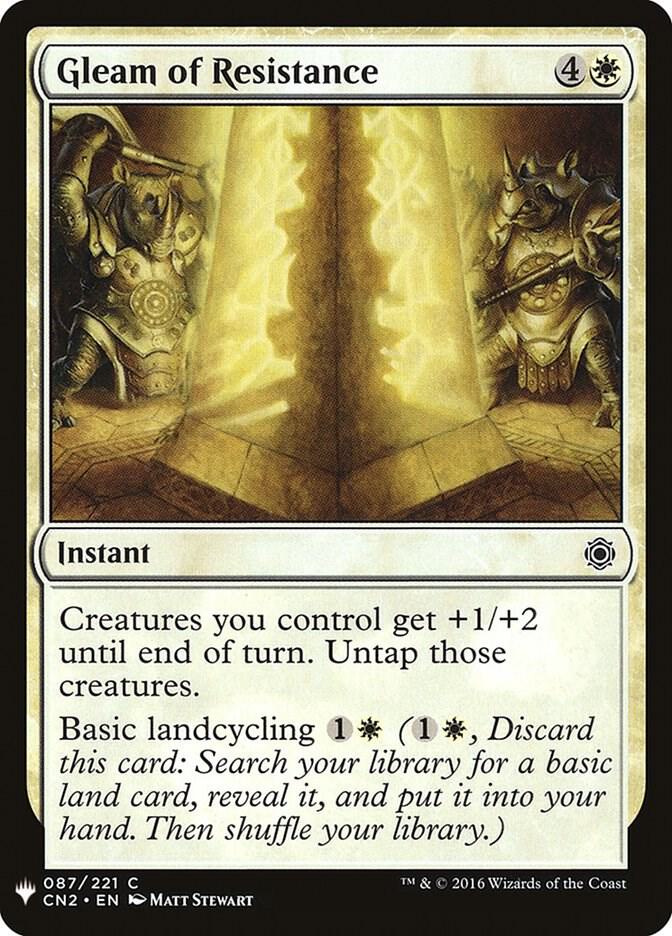 Gleam of Resistance [The List Reprints] 87