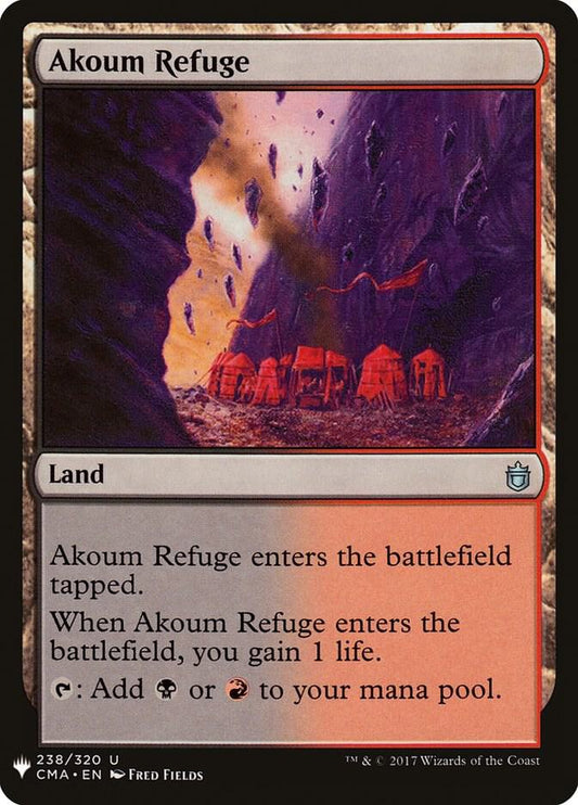 Akoum Refuge [The List Reprints] 238