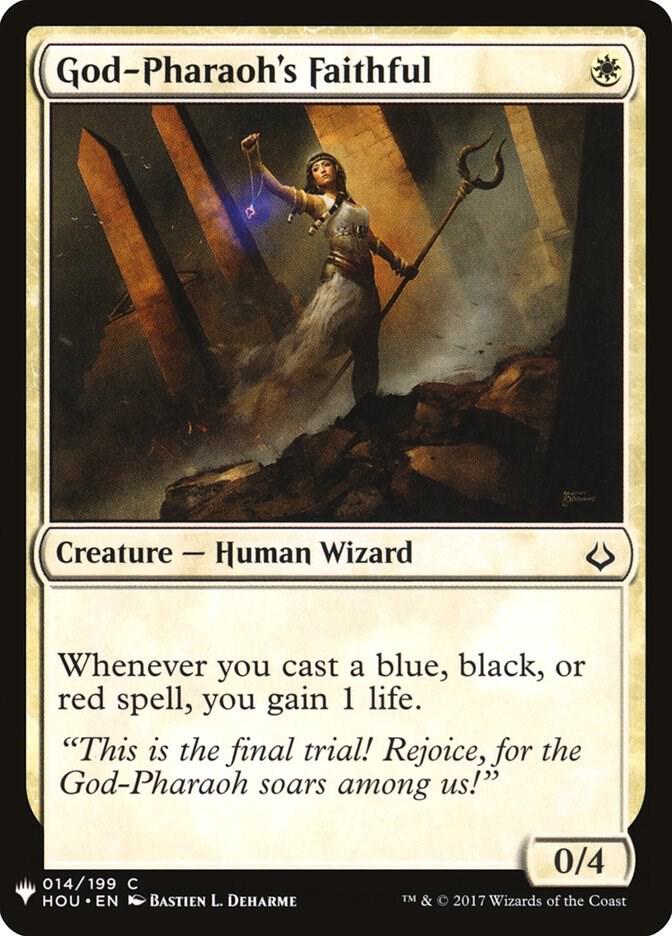 God-Pharaoh's Faithful [The List Reprints] 14