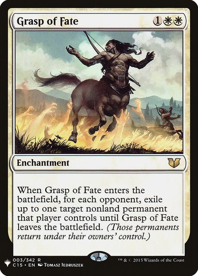 Grasp of Fate [The List Reprints] 003/342
