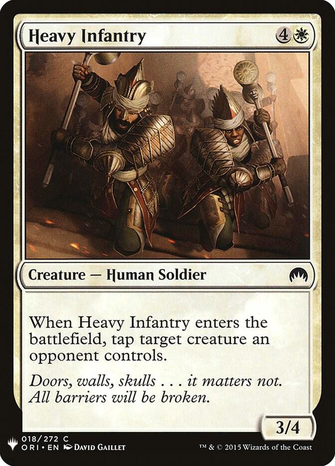 Heavy Infantry [The List Reprints] 18