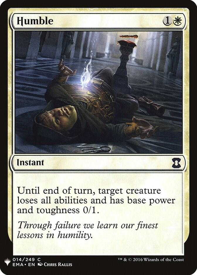 Humble [The List Reprints] 14