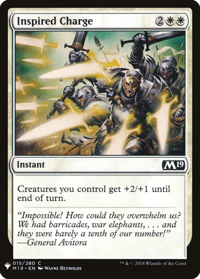 Inspired Charge [The List Reprints] 15
